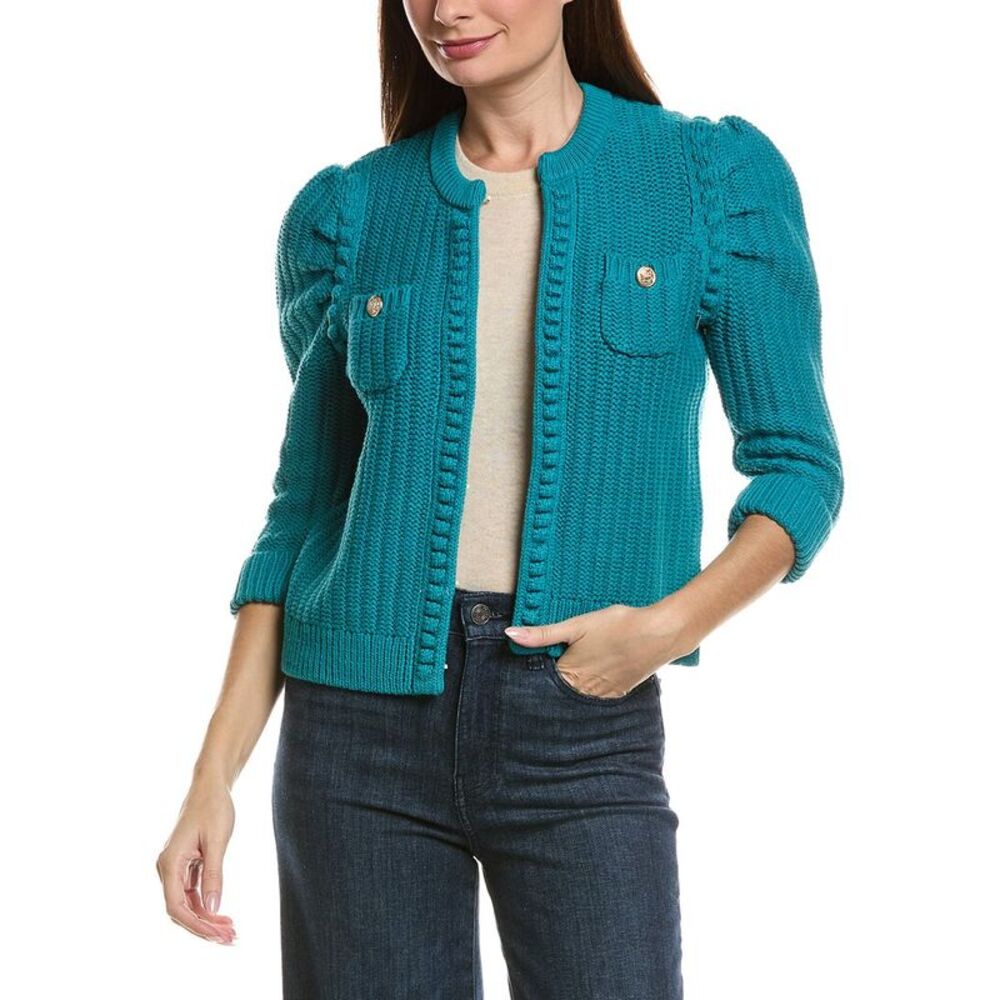 Tyler Böe Womens  Liza Knit Jacket, Blue
